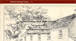 Desktop Screenshot of hallmarksociety.ca