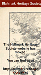 Mobile Screenshot of hallmarksociety.ca